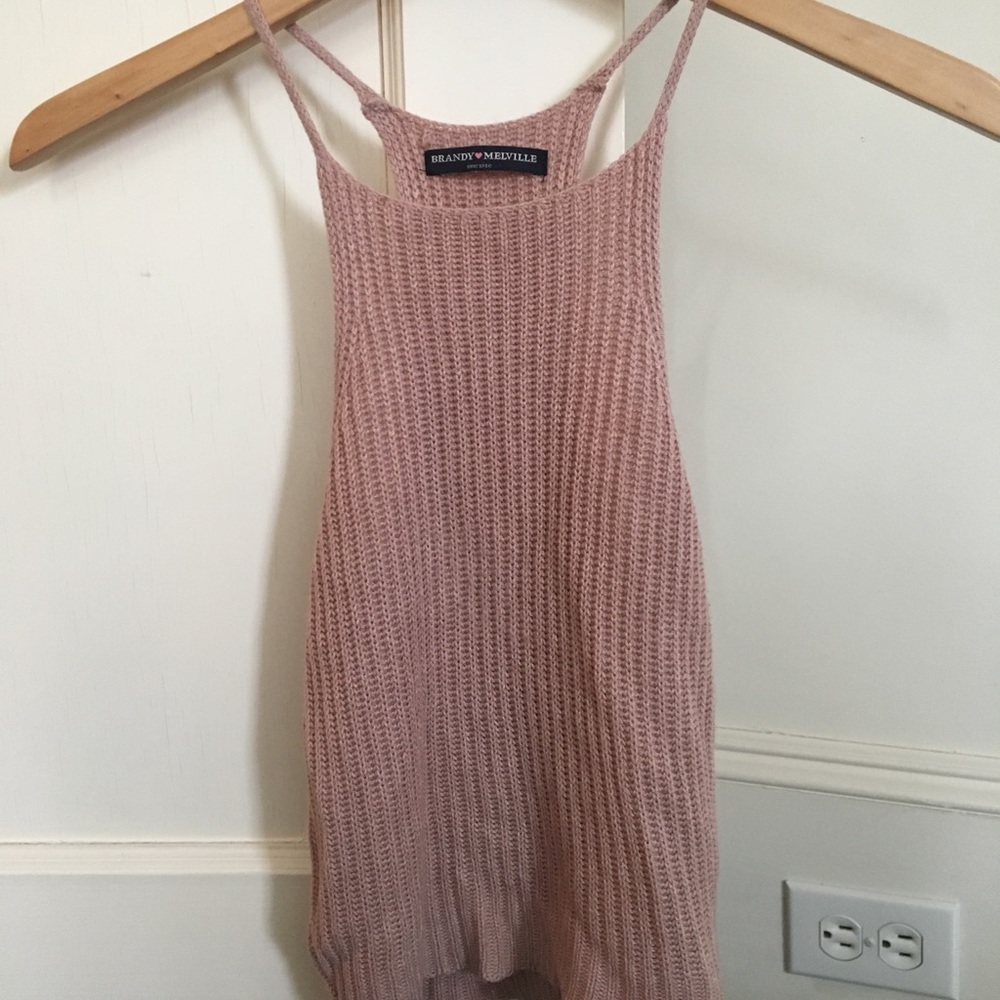 “Millennial pink” Brandy Melville Tank Top